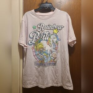 Vintage Style PINK RAINBOW BRITE Starlite T-Shirt, Pre-owned, Size M.